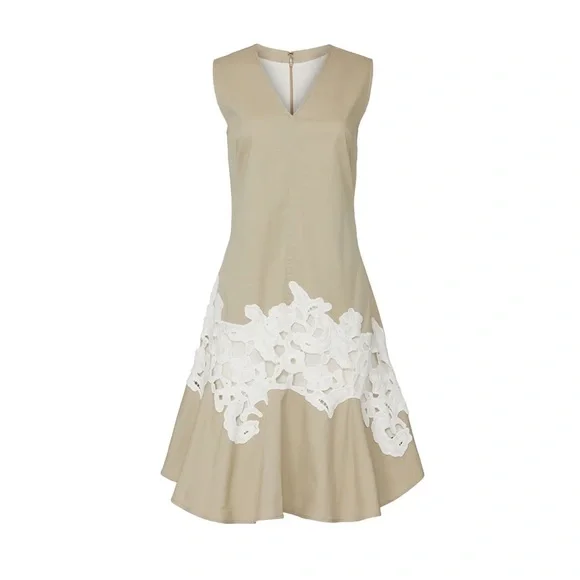 lace fishtail midi dress Moré Noir Ivory Ruched Fishtail Midi Dress main image 0